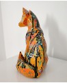 statue renard contemporaine pop art