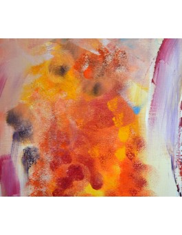 tableau abstrait lumineux
