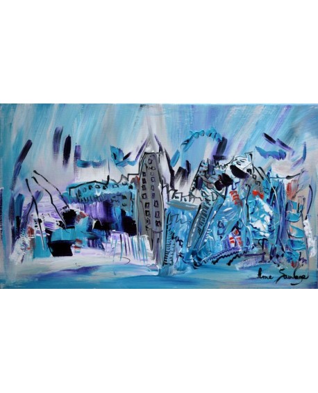 La tour grise de blue island