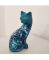 sculpture chat céramique