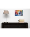 tableau multicolore