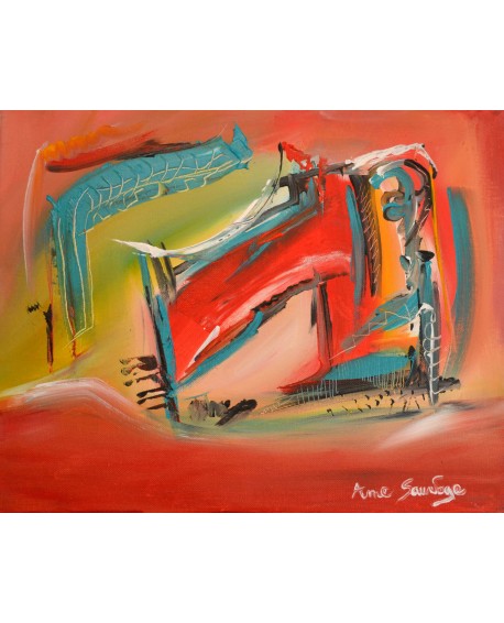 Le pont rouge