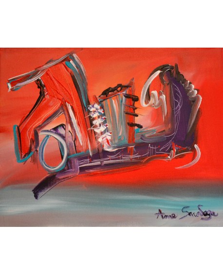 Le camion rouge