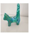 statuette chat céramique