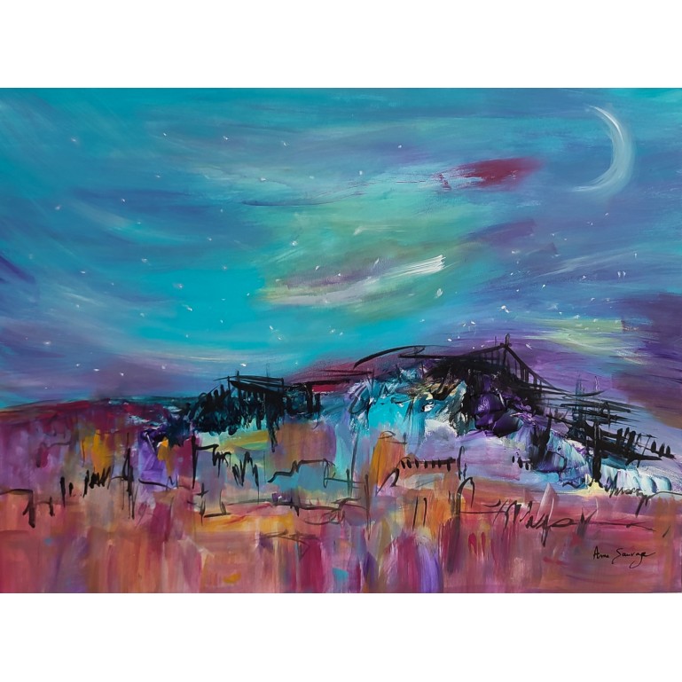 oeuvre d'art abstraite