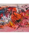 Peinture tryptique abstraite Art graphique