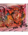 Peinture tryptique abstraite Art graphique