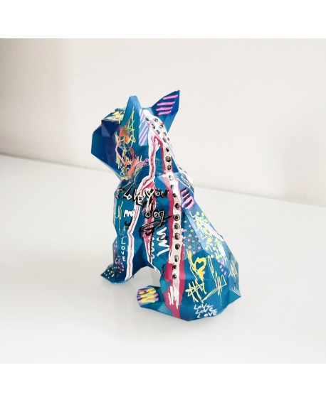 bouledogue pop art