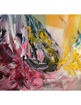 tabeau abstrait coloré