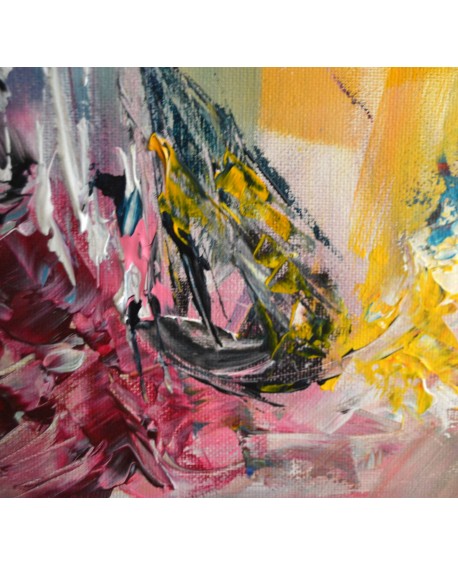 tabeau abstrait coloré