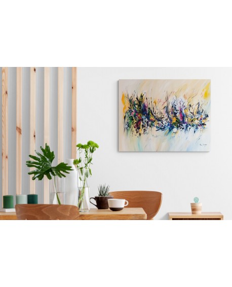 grand tableau artiste peintre