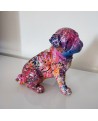 sculpture chien bouledogue