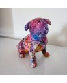 statue bouledogue moderne deco