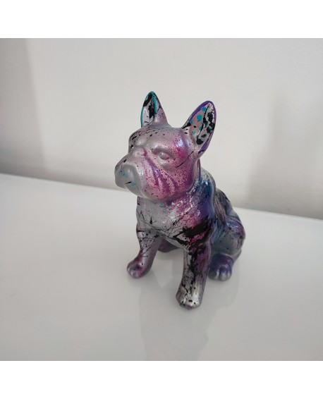 statue bouledogue