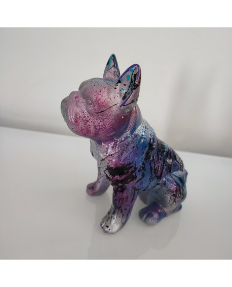 statue de chien pop art