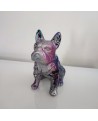 sculpture bouledogue pop art