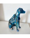 sculpture contemporaine chien