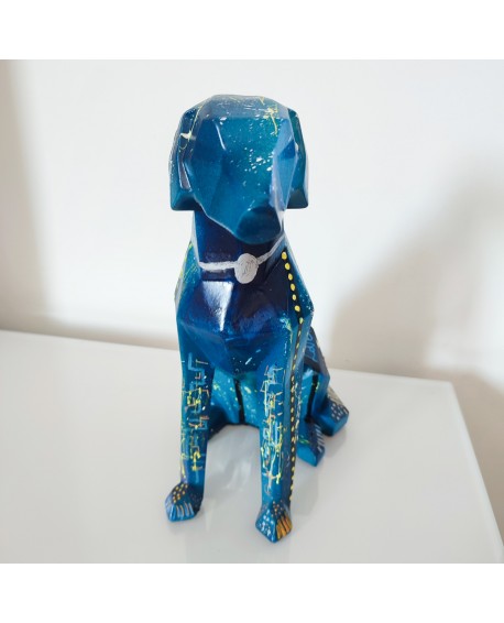 statue chien design