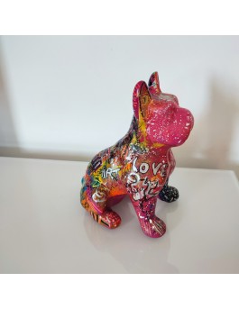 statue bouledogue design
