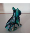 statue bouledogue pop art