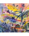 grand tableau abstrait moderne