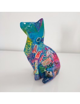 statue renard deco