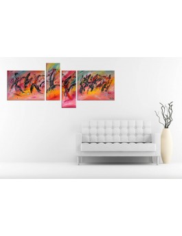 Tableau en plusieurs morceaux