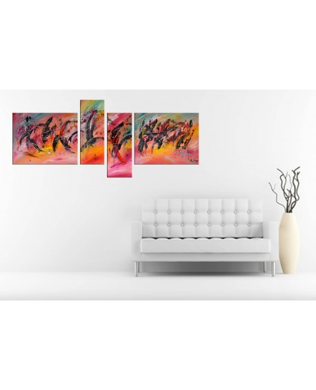 Tableau en plusieurs morceaux