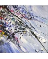 tableau abstrait moderne