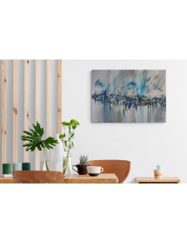 tableau moderne gris