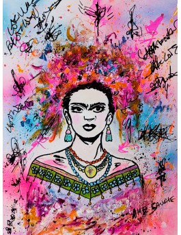 tableau peinture Frida Khalo