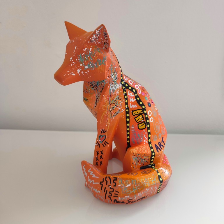 sculpture pop art renard