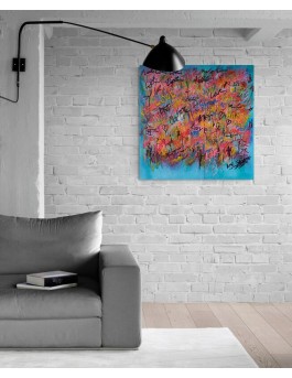 grand tableau graffitis