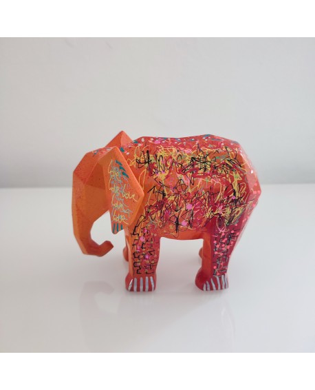 statue elephant street art