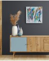 tableau coloré abstrait