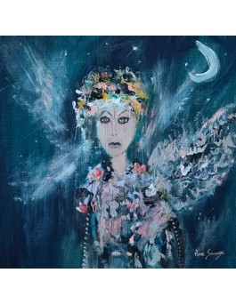 tableau femme ange spirituel