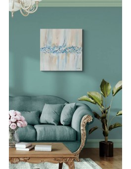 grand tableau abstrait contemporain épuré