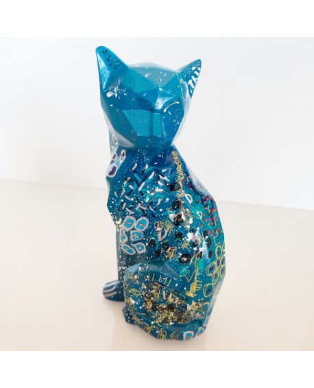 sculpture chat moderne pop art