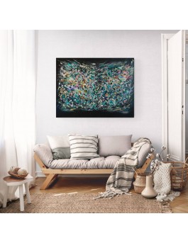 grand tableau original abstrait