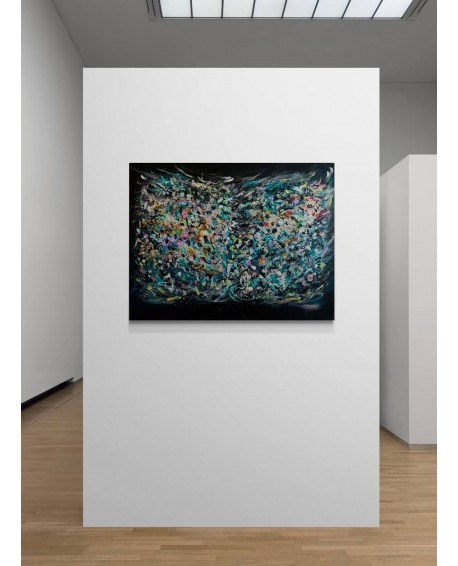 grand tableau abstrait original