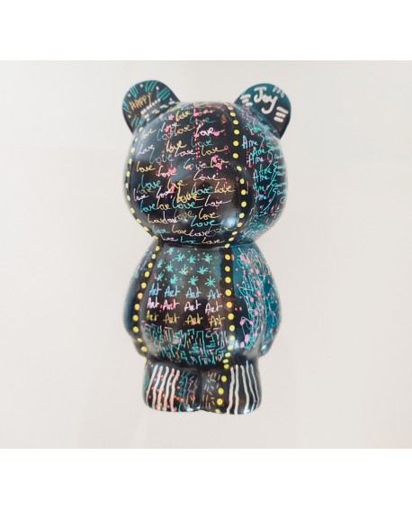statue ours pop art