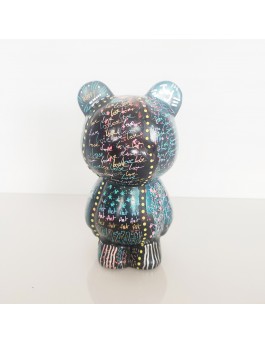 sculpture ourson pop art