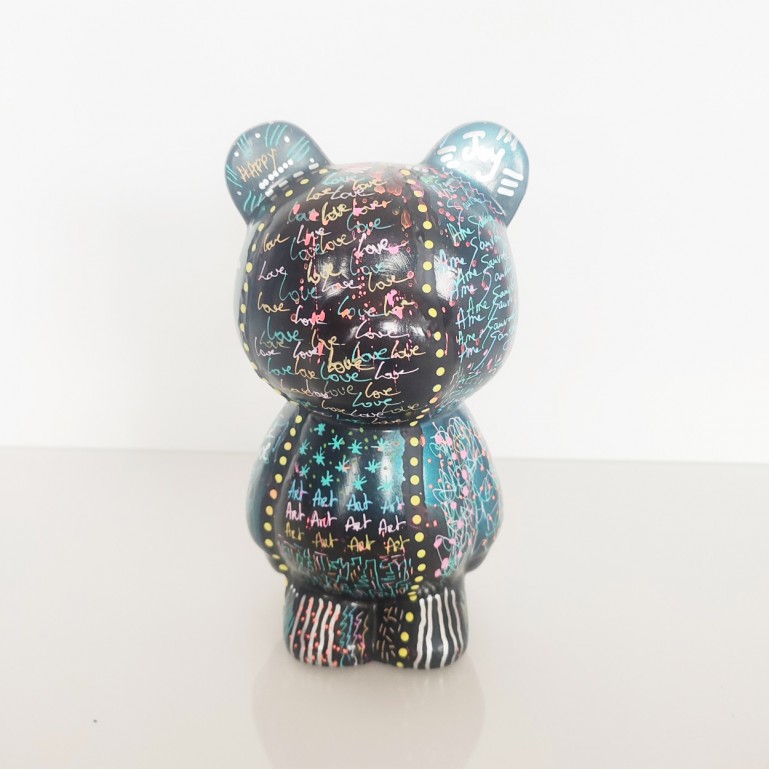 sculpture ourson pop art