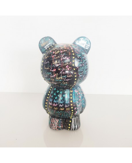 sculpture ourson pop art