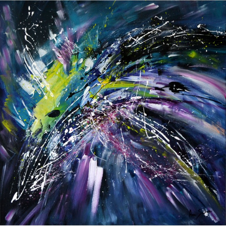 Tableau abstrait design moderne