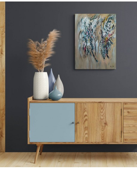 tableau beige crème