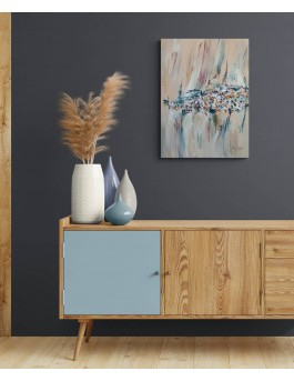 tableau minimaliste texturé