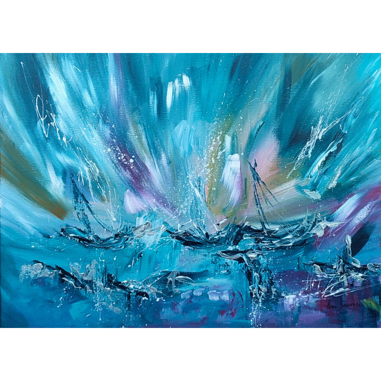 peinture marine moderne