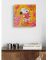 tableau snoopy pop art