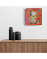 tableau pop art snoopy